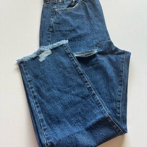 NWT‎ Women's Tractr High Rise Weekender with Destruction Baggie Size 10/30 (E5)